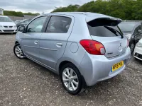 Used Mitsubishi Mirage 2015 Silver Hatchback