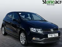 Used VW Polo Edition 75 HP (55 kW) 2017 Black Hatchback
