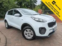 Used Kia Sportage 114 HP (83 kW) 2016 Arctic white SUV