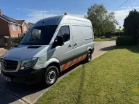 Begagnad Mercedes Sprinter 2015 Silver Van