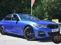 Used BMW 330e M Sport 2020 Blue Sedan