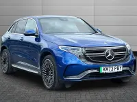 Used Mercedes EQC400 AMG Line Premium 300 kW (408 HP) 2023 Blue SUV
