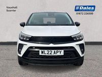 Used Vauxhall Crossland GS Line 128 HP (94 kW) 2022 White SUV