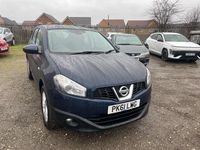 Used Nissan Qashqai Acenta 117 HP (86 kW) 2011 Blue SUV