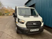 Used Ford Transit 130 HP (95 kW) 2022 White Cabriolet