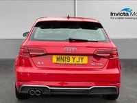 Used Audi A3 S-Line 150 HP (110 kW) 2019 Tango red Sedan