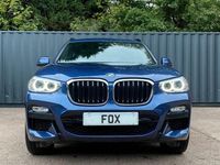 Used BMW X3 M Sport 190 HP (139 kW) 2018 Blue SUV