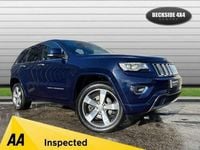 Used Jeep Grand Cherokee Overland 247 HP (181 kW) 2016 Blue SUV