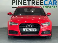 Used Audi A6 Black Edition 272 HP (200 kW) 2017 Red Estate