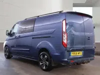 Used Ford Transit Custom Limited 130 HP (95 kW) 2018 Blue Van