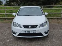 Used Seat Ibiza FR Sport 110 HP (80 kW) 2016 White Coupe