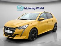 Used Peugeot 208 Allure 100 HP (73 kW) 2020 Yellow Hatchback