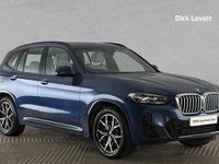 Used BMW X3 M Sport 181 HP (133 kW) 2022 Blue SUV