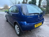 Used Vauxhall Corsa Design Edition 2004 Blue Hatchback