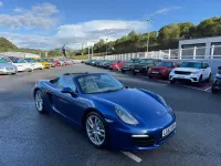 Used Porsche Boxster 2012 Blue Cabriolet