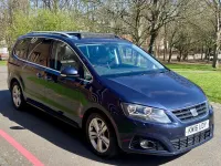 Used Seat Alhambra SE 184 HP (135 kW) 2016 Blue MPV