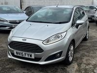 Used Ford Fiesta Zetec 2015 Silver Hatchback