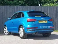 Used Audi Q3 S-Line 150 HP (110 kW) 2016 Blue SUV
