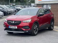 Used Vauxhall Grandland X Sport 130 HP (95 kW) 2019 Red SUV