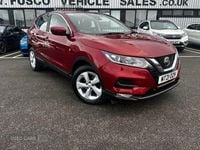 Used Nissan Qashqai Acenta Premium 2021 Red SUV