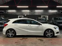 Used Mercedes A250 AMG 2017 White Hatchback