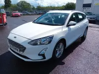 Used Ford Focus Zetec 2020 White Estate