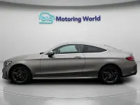 Used Mercedes C200 AMG line 198 HP (145 kW) 2020 Silver Coupe