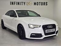 Used Audi A5 Black Edition 177 HP (130 kW) 2015 White Coupe
