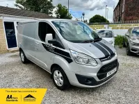 Used Ford Transit Custom Limited 128 HP (94 kW) 2017 Silver Van
