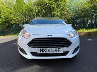 Used Ford Fiesta Zetec 2014 White Hatchback