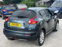 Used Nissan Juke Tekna 110 HP (80 kW) 2011 Blue SUV