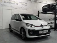 Begagnad VW up! GTI 115 HK (84 kW) 2018 Vit Halvkombi