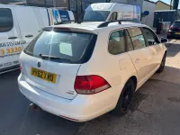 Begagnad VW Golf VII SE 105 HK (77 kW) 2012 Vit Kombi