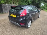 Used Ford Fiesta Zetec 89 HP (65 kW) 2009 Black Hatchback