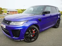 Used Land Rover Range Rover Sport SVR 575 HP (422 kW) 2021 Blue SUV