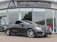 Used Mercedes E220 AMG line 177 HP (130 kW) 2015 Black Coupe