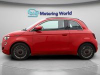 Used Fiat 500e Red 86 kW (118 HP) 2021 Red Cabriolet