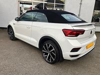 Used VW T-Roc Cabriolet R-line 2022 White Cabriolet