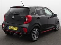 Used Kia Picanto GT-Line 66 HP (48 kW) 2018 Midnight black Hatchback