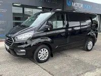 Used Ford Transit Custom Limited 130 HP (95 kW) 2022 Black Van