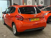 Used Peugeot 208 Allure 2017 Orange Hatchback