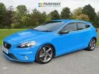 Used Volvo V40 R-Design 2016 Blue Hatchback
