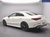 Used Mercedes CLA200 AMG line 163 HP (119 kW) 2019 White Coupe