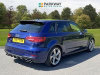 Used Audi S3 Sportback Black Edition 2017 Blue Hatchback