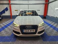 Used Audi A3 S-Line 110 HP (80 kW) 2015 White Hatchback