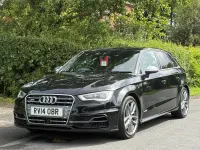 Used Audi S3 Sportback Advanced 300 HP (220 kW) 2014 Black Hatchback
