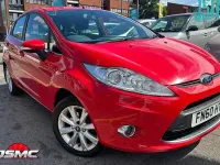 Used Ford Fiesta Zetec 82 HP (60 kW) 2010 Red Hatchback