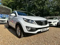 Used Kia Sportage 115 HP (84 kW) 2013 White SUV