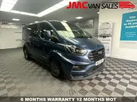 Used Ford Transit Custom 185 HP (136 kW) 2020 Blue Van