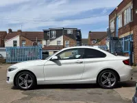 Used BMW 218 Sport Line 150 HP (110 kW) 2017 White Coupe